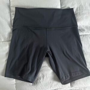 Lululemon Align 8 inch Navy Bike Shorts